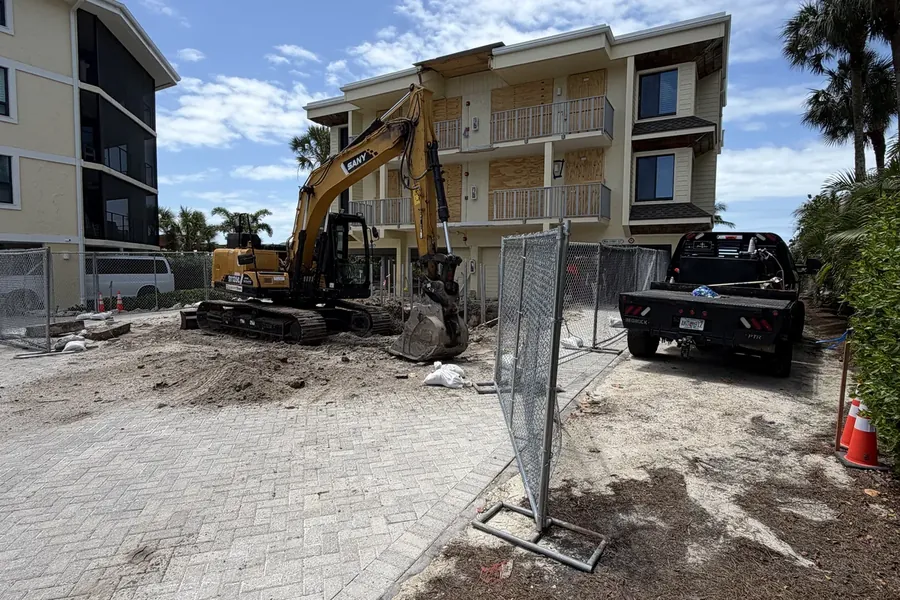 Finished, graded building lot in Southwest Florida